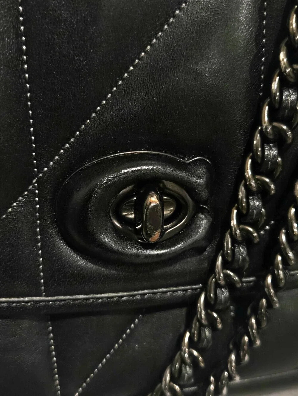 Coach elegant black
